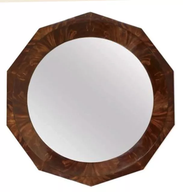 AERIN Lauder X-Large Mahogany Mid Century $5995 FLANNERY MIRROR by EJ VICTOR AERIN Lauder X-Large Mahogany Mid Century $5995 FLANNERY MIRROR by EJ VICTOR
