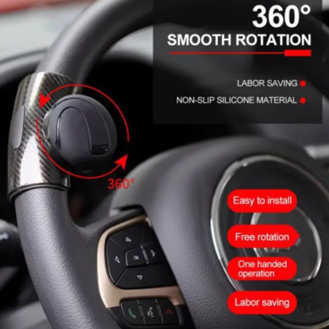 Car Steering Wheel Spinner Knob Power Handle Ball Booster Auto Spinner^BxT