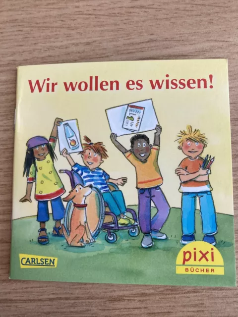 Pixi Buch Sonderausgabe - Wir wollen es wissen! Carlsen NEU