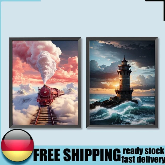 Gocelyn Pittura diamante fai da te Portachiavi Uccelli Kit trapano completo Arte, Ornamenti portachiavi fai da te Mosaico per portachiavi Telefono Borsa Decor