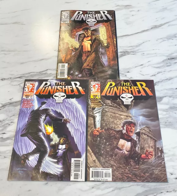 THE PUNISHER VOL. 2 (1998) Marvel Knights Issues No. #1 - #3 Excellent Shape!