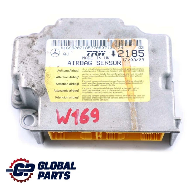 MERCEDESBENZ ACLASS W169 Airbag System Control Unit Module ECU