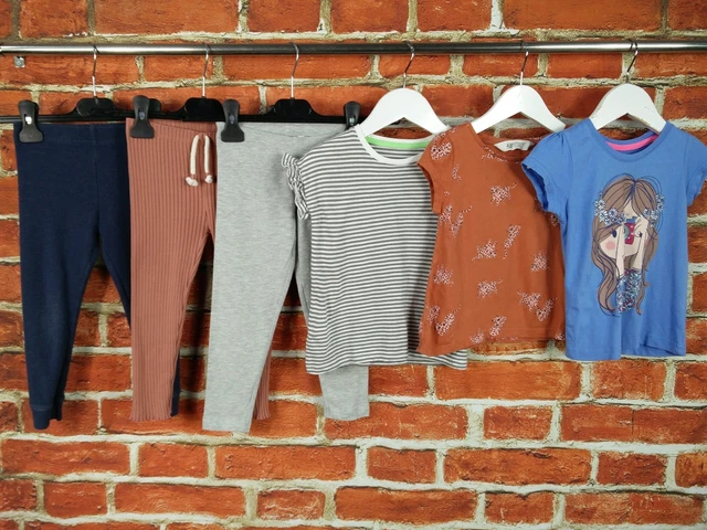 GIRLS BUNDLE AGE 2-3 YEARS NEXT M&S etc LEGGINGS TOP T-SHIRT SUMMER KIDS 98CM