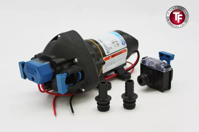 Jabsco Par Max 3 Pressure-Controlled Pump 31395-2512-3A 11 LPM 12 Volt D.C