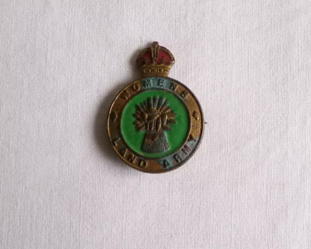 WWII Women's Land Army Badge Military