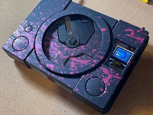 PS1 SONY PLAYSTATION Custom Console Tested Modified SCPH-1001