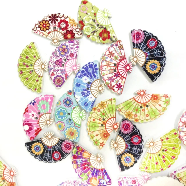 50 Pcs Boutons En Bois Pour Vêtements Décor Bois Accessoires