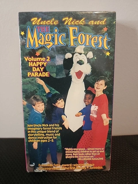 UNCLE NICK & The Magic Forest Volume 1-3 Sealed VHS Set Kids