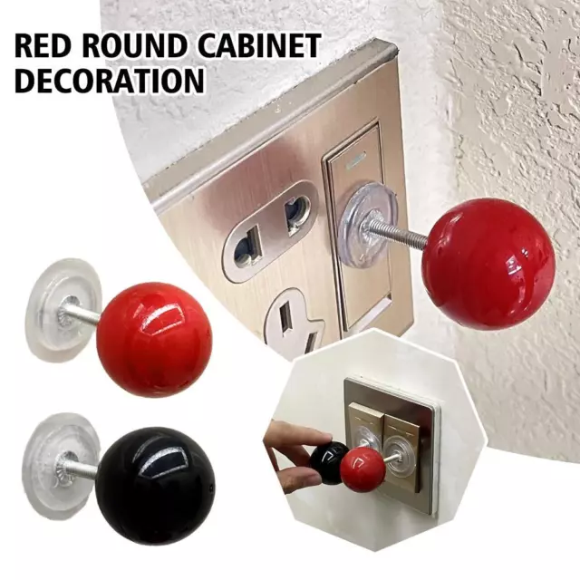 Round Cabinet Cupboard Knob Pull Handle Shape Decoration New For Switch K9 P2D7