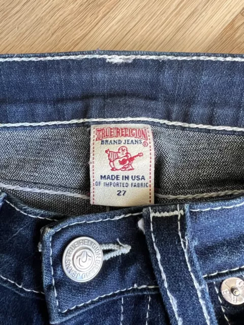 TRUE RELIGION BILLY Jeans Sz 27 Low-rise Bootcut $7.53 - PicClick