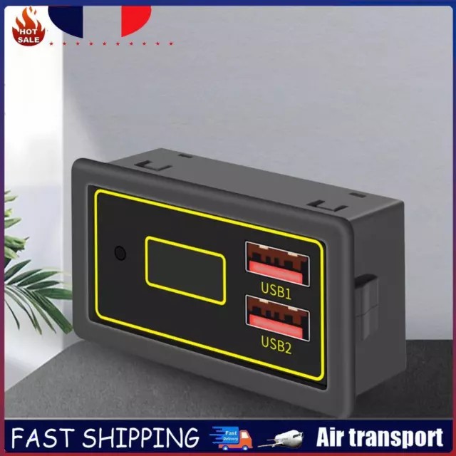 Battery Meter Car Lithium Battery Capacity Tester 12V 24V Voltage Power Display