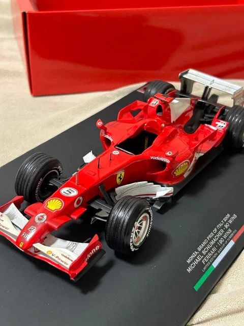 Se subasta la última Ferrari que usó Michael Schumacher en la Fórmula 1