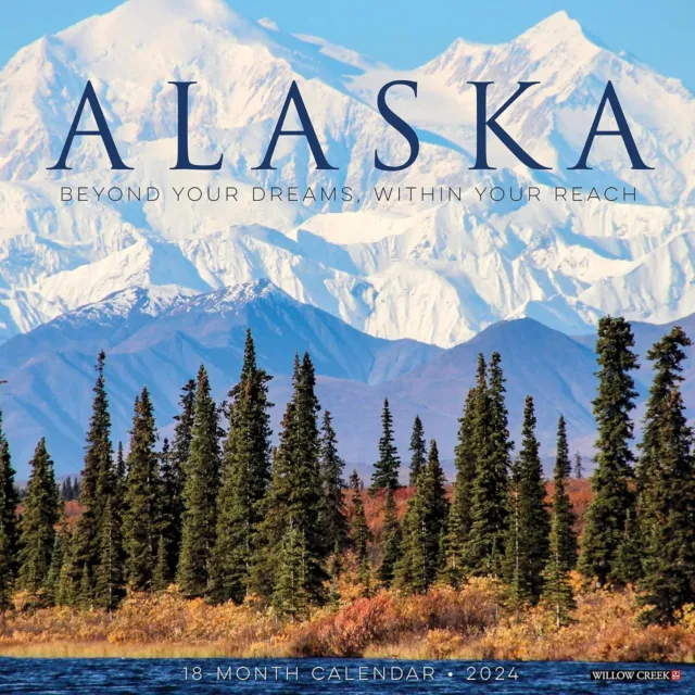 Alaska - 2024 Calendario da Parete - Nuovo - 37256