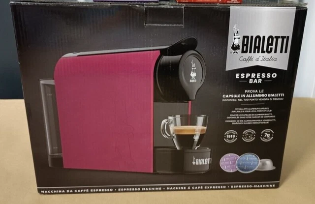 MACCHINA DA CAFFE Bialetti "Gioia CF90" Fucsia NUOVA SIGILLATA Originale