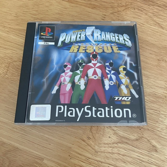 SABAN'S POWER RANGERS Light Speed Rescue Sony PlayStation 1 EUR 26,36