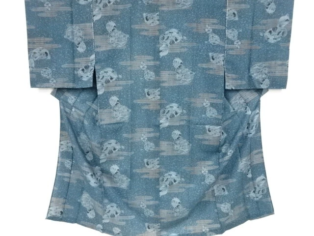 39881# Japanese Kimono / Antique Hitoe Mens Juban / Gourd