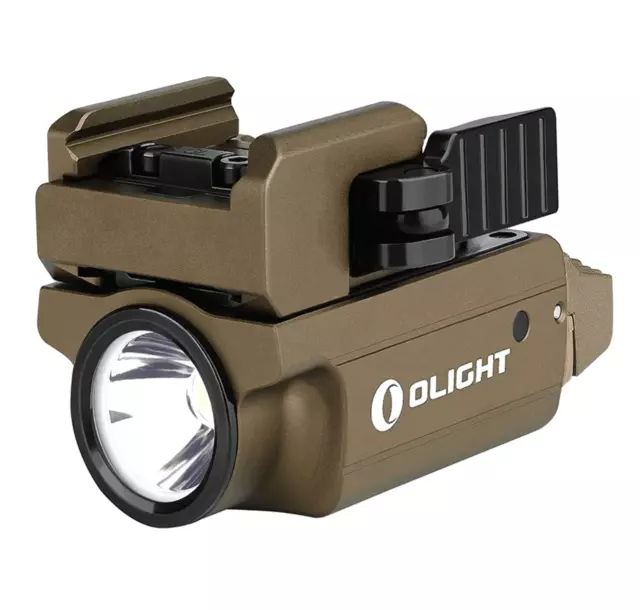 Olight PL-Mini Valkyrie 2  600 lumen Rechargable Subcompact Light - Desert Tan