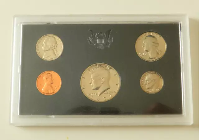1972 S US Uncirculated Proof Mint Set - Original Packaging - Missing Outer Box