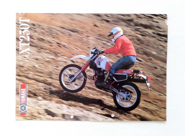 Genuine Yamaha XT250T Sales Brochure (1983)