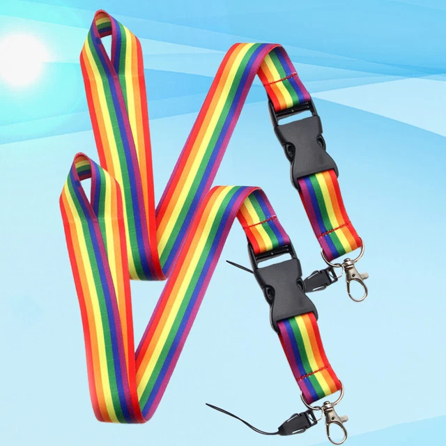 2 Pcs Schlüsselbänder Für Ausweise Schlüsselanhänger Kamera Kamera-Umhängeband