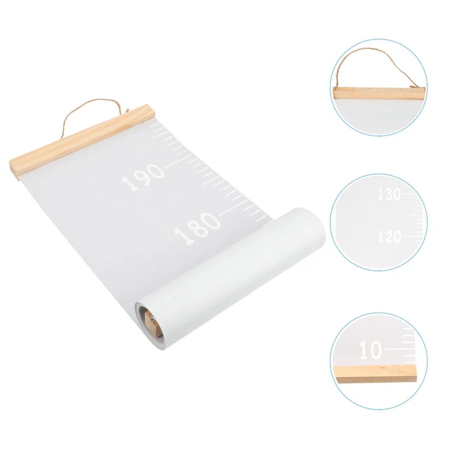 Metro Da Parete Per Bambini 200cm - Decorazione Murale Con Animali, Impermeabile E Facile Da Installare - Foto 3