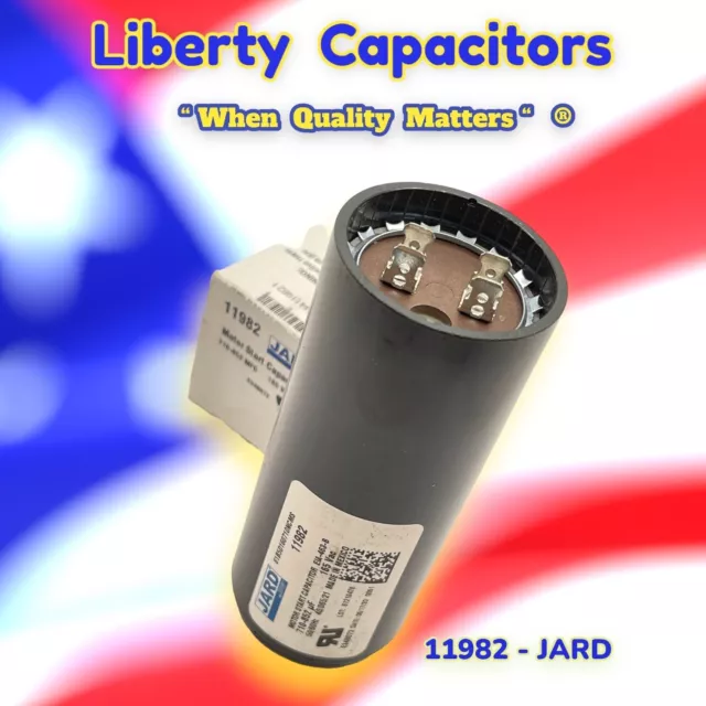 JARD 710-848 MFD uF Electric Motor Start Capacitor 165V HVAC 165 vac v volt