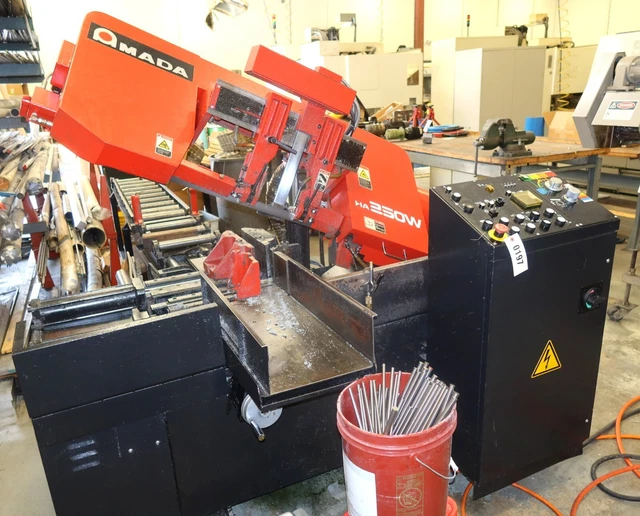 Amada Ha250W Automatic Horizontal Band Saw New 2016