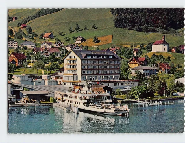 Postcard Sternen-Hotel Am See, Beckenried, Switzerland