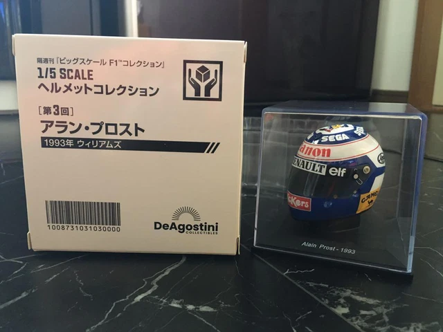 DEAGOSTINI 1 5 SCALE Helmet Camel Specification Alain Prost 1993 From deagostini-1-5-scale-helmet-camel-specification-alain-prost-1993-from