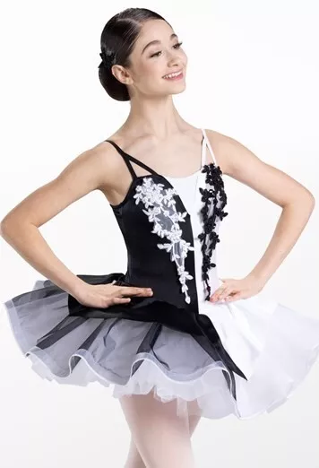 Weissman Nessum Dorma Dance Costume - Black/White - SA - New