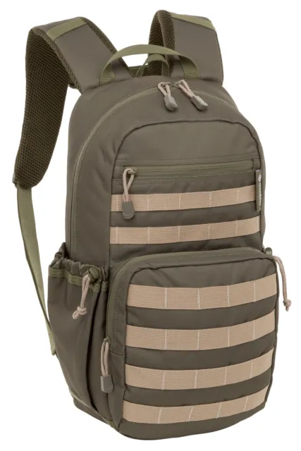 Outdoor Products Venture 17 L Backpack, Green, Brown, Adult, Teen, Polyester