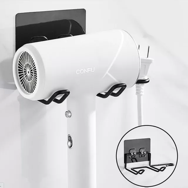 Organizador de estante montado en pared planchador de cabello soporte de almacenamiento R-hf