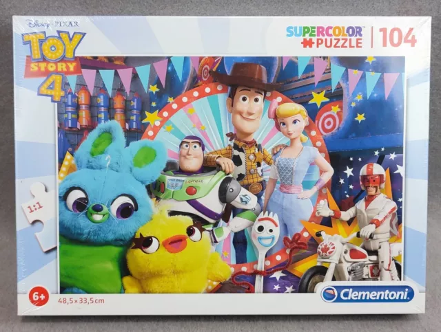 TOY STORY 4 Disney Pixar Clementoni 104 Pezzi Nuovo Sigillato Supercolor  Puzzle EUR 19,90 - PicClick IT
