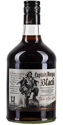 Ron Rhum Rum Captain Morgan Black Spiced 1Litro -  100 cl - 40% vol.