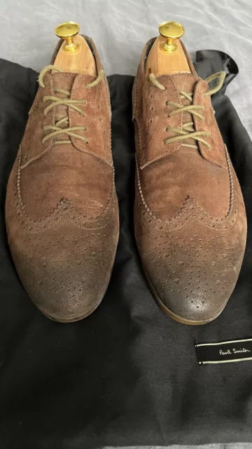 Paul Smith Burnished Nubuck Leather shoes, Size 6