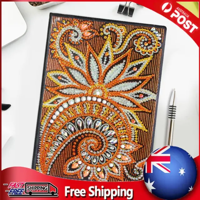 DIY Mandala Special Shaped Diamond Painting 50 Pages A5 Sketchbook Drawing Book
