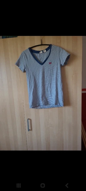 Levi's Tshirt - XS/36 - gestreift - blau/weiß