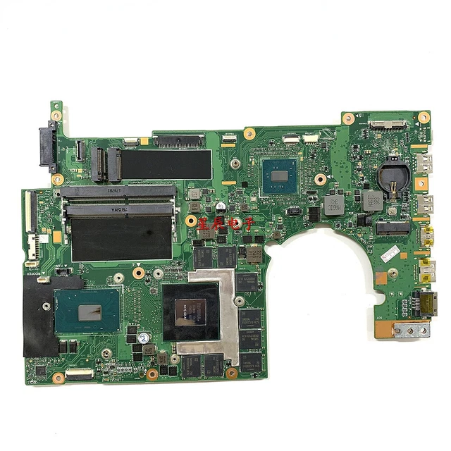 For Acer Laptop G9-593 MU5DC/CH7DC Motherboard NBQ1T11001 I7-7700HQ CPU