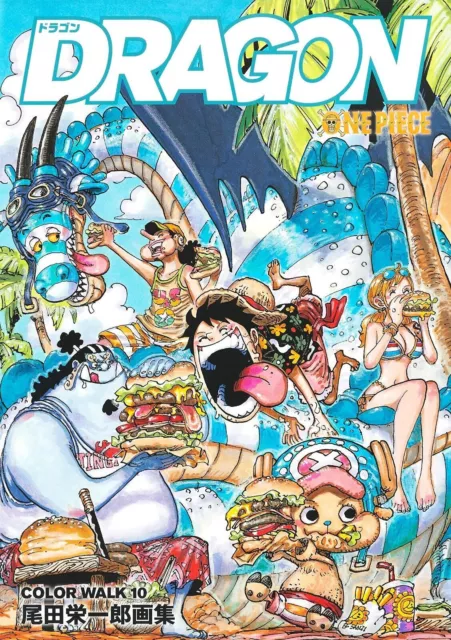 ONE PIECE COLOR WALK Vol.10 DRAGON EIICHIRO ODA ARTBOOK / Illustrationen