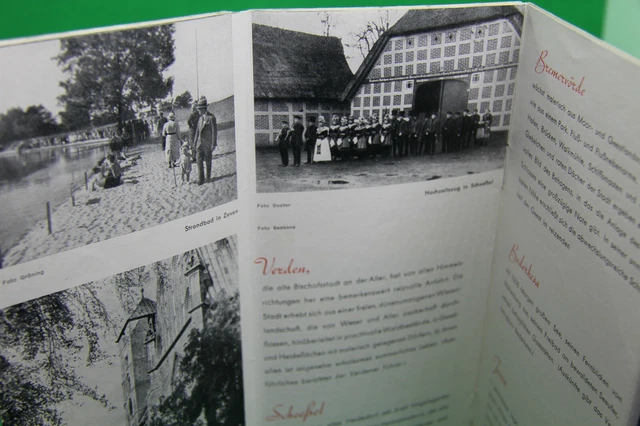 Werbe-Prospekt Das schöne weite Land zw. Weser, Ems und Waterkant 1939 Werbung 4