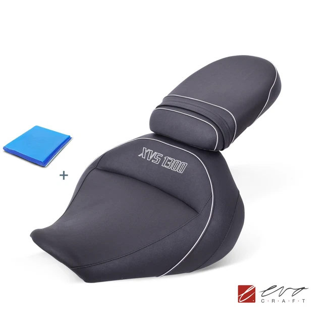 Panca comfort gel moto conversione Yamaha XVS 1300A Midnight Star