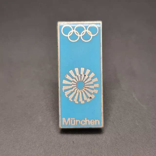 Olympic Games München 1972 Visitor Pin Official Badge Groß