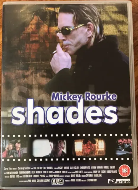 Nuances DVD 1999 Réalisation de Films Drame Film Avec Mickey Rourke