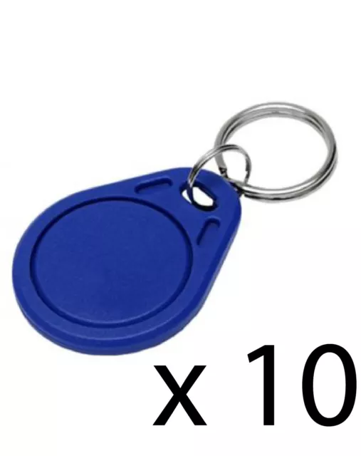 10 badges RFID 13,56 mHz à UID 0 modifiable