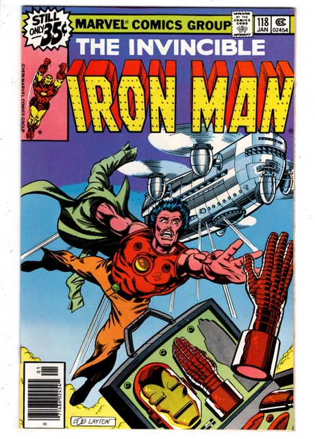Invincible Iron Man #118 (1979) - Grade 9.0 - 1St Appearance Of James Rhodes!
