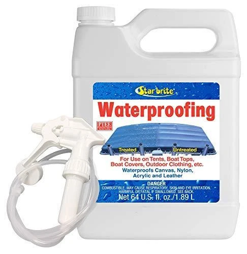 STAR BRITE Waterproofing Spray, Waterproofer + Stain Repellent + UV Protection -