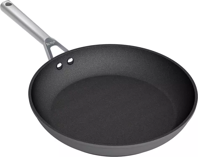 ZEROSTICK Black Non Stick Aluminium Coated Frying Pan Skillet Fryer Safe Cooking
