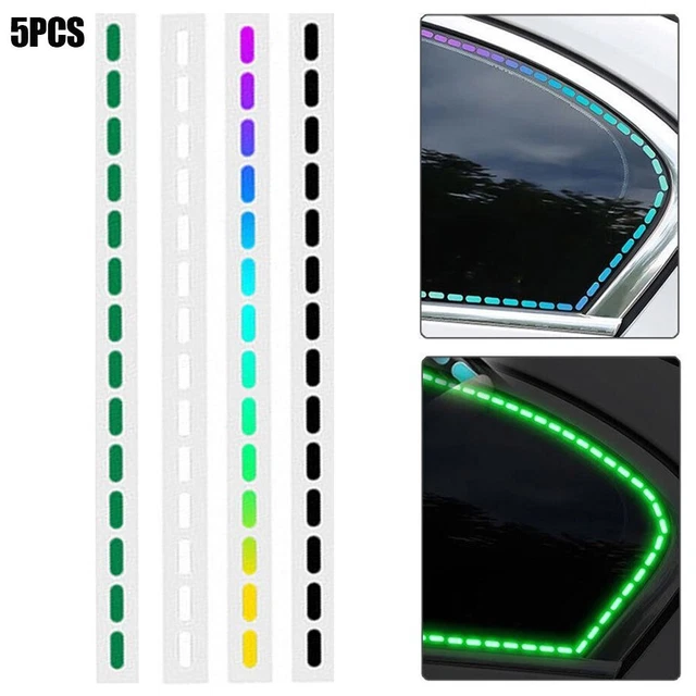Stickers Night Safety Sticker Reflective Car Stickers Strips Decal Tape