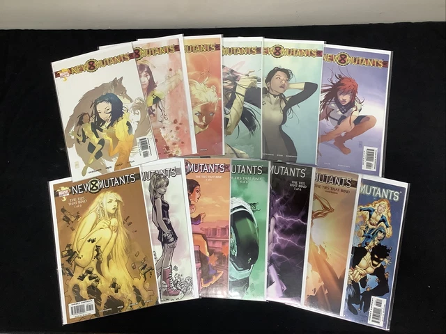 New Mutants (vol. 2 2003) #1-13 complete comics set run lot