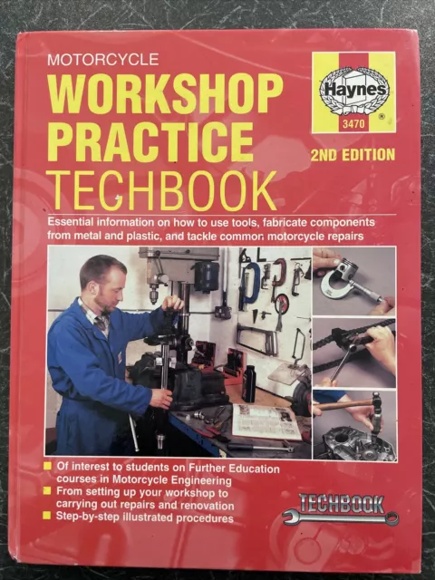 Haynes Workshop Manual For 3470 Motorcycle PRACTICE TECHBOOK-SPECIAL 2nd Edition